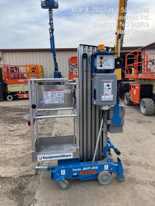 2021 GENIE AWP-30S DC