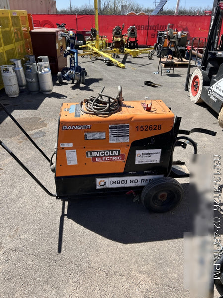 2021 Lincoln Electric Ranger 305 LPG LPG One-Pak (includes undercarriage, tank holder & tank strap) ORANGE