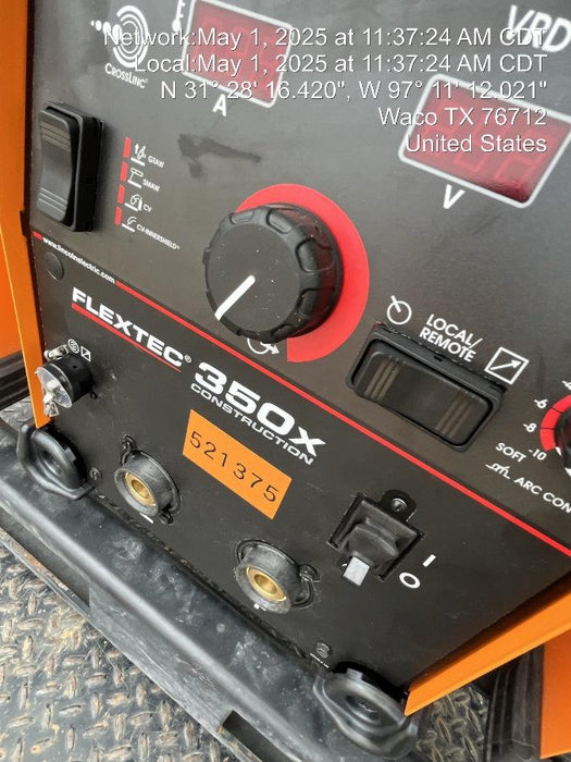 2025 LINCOLN ELECTRIC FLEXTEC 350X