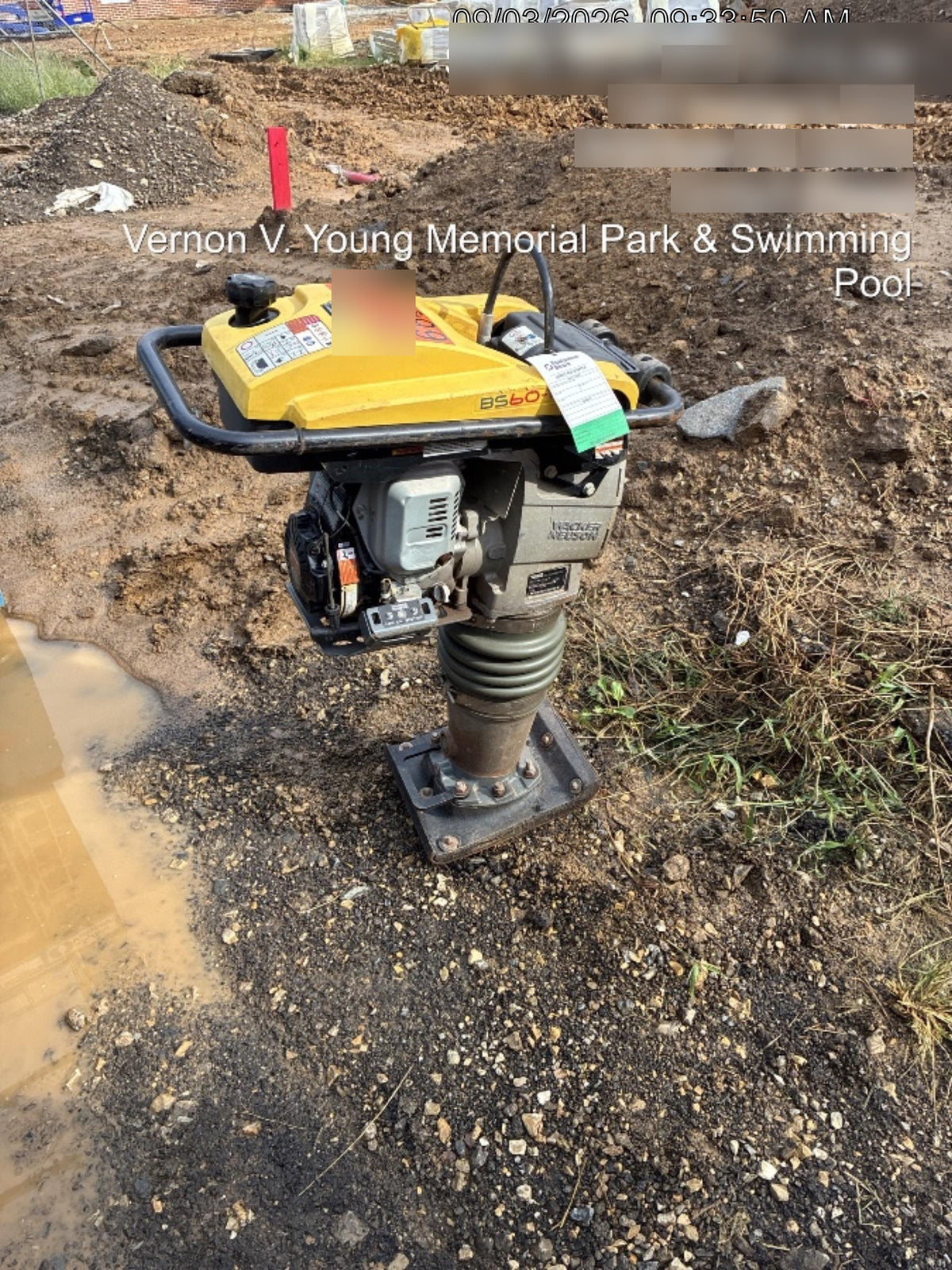 2020 WACKER NEUSON BS60-4As