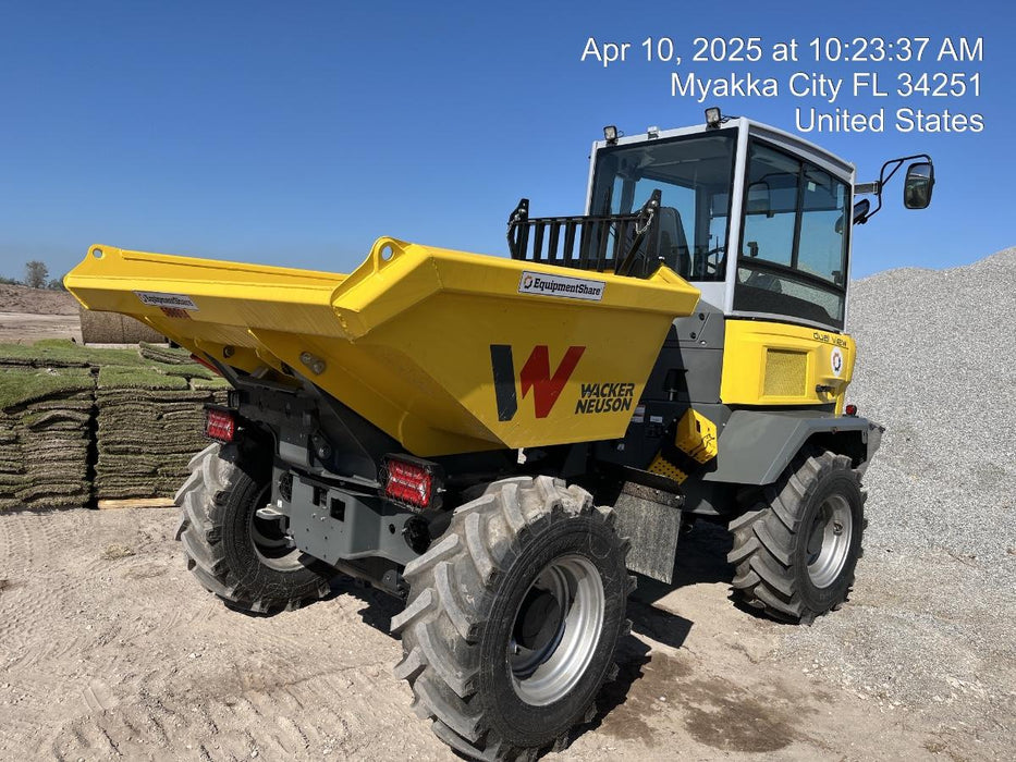 2025 WACKER NEUSON DV604 Cab Standard Tires