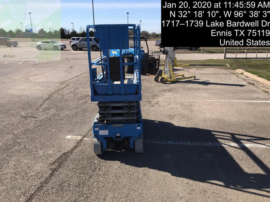 2019 Genie GS-1930 Fixed Rails with Chain Entry