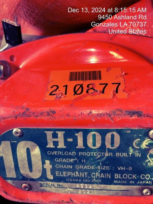 2022 ELEPHANT H100-10-15