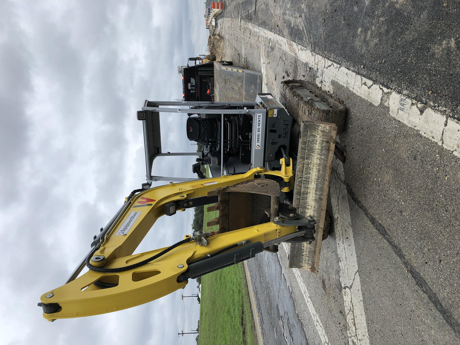 2020 Wacker Neuson EZ36 MX,TRK,LONG,CANOPY w/QC Coupler, 12"/18"/24" HD Buckets