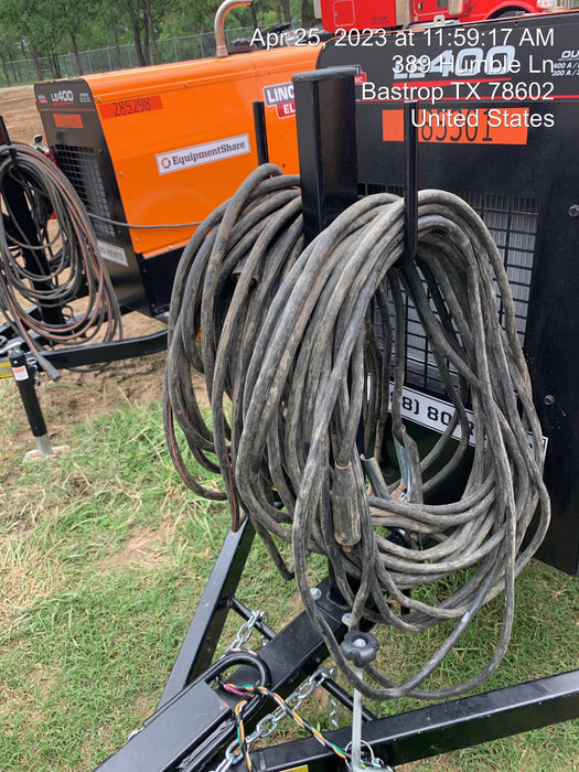 2022 Lincoln Electric LE400 Kubota V1505, Trlr, Cable Rack, Light Kit, ES Decals, T3