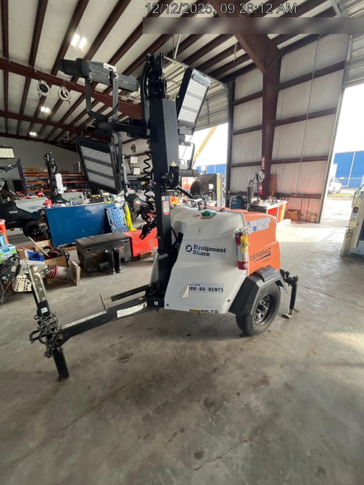 2024 Generac MLT2 Diesel, Flex Switch 120V Input, Powerzone Controller, 
(4) 320W LED Lights, 4kW Generator, 39.9 Gal Fuel Tank, 2" Ball, T3