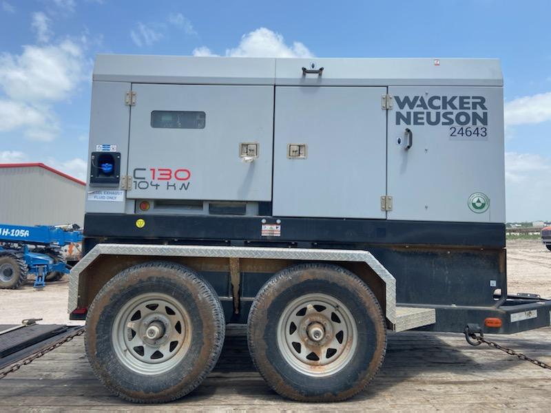 2019 WACKER NEUSON G130