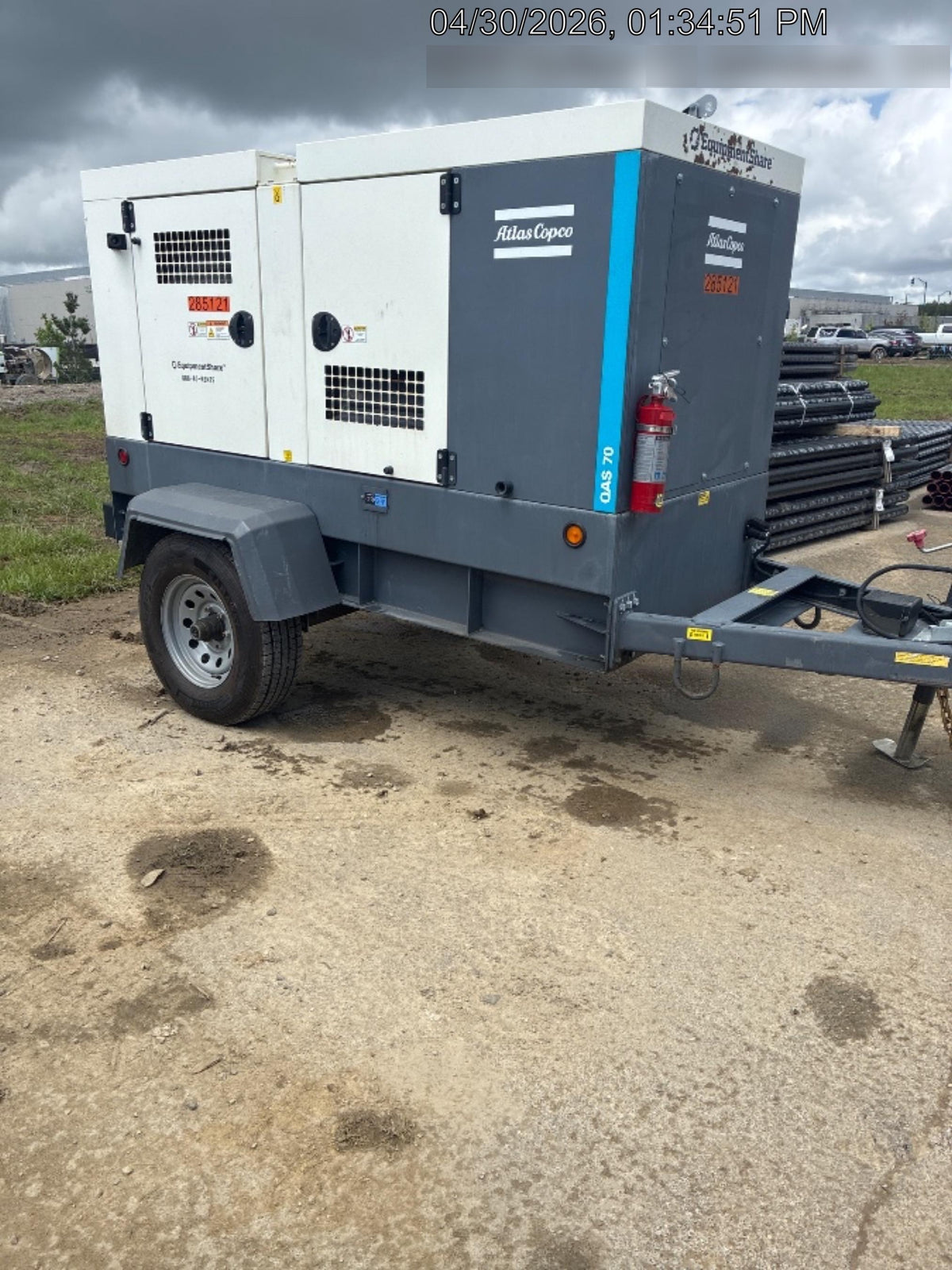 2022 ATLAS COPCO QAS 70
