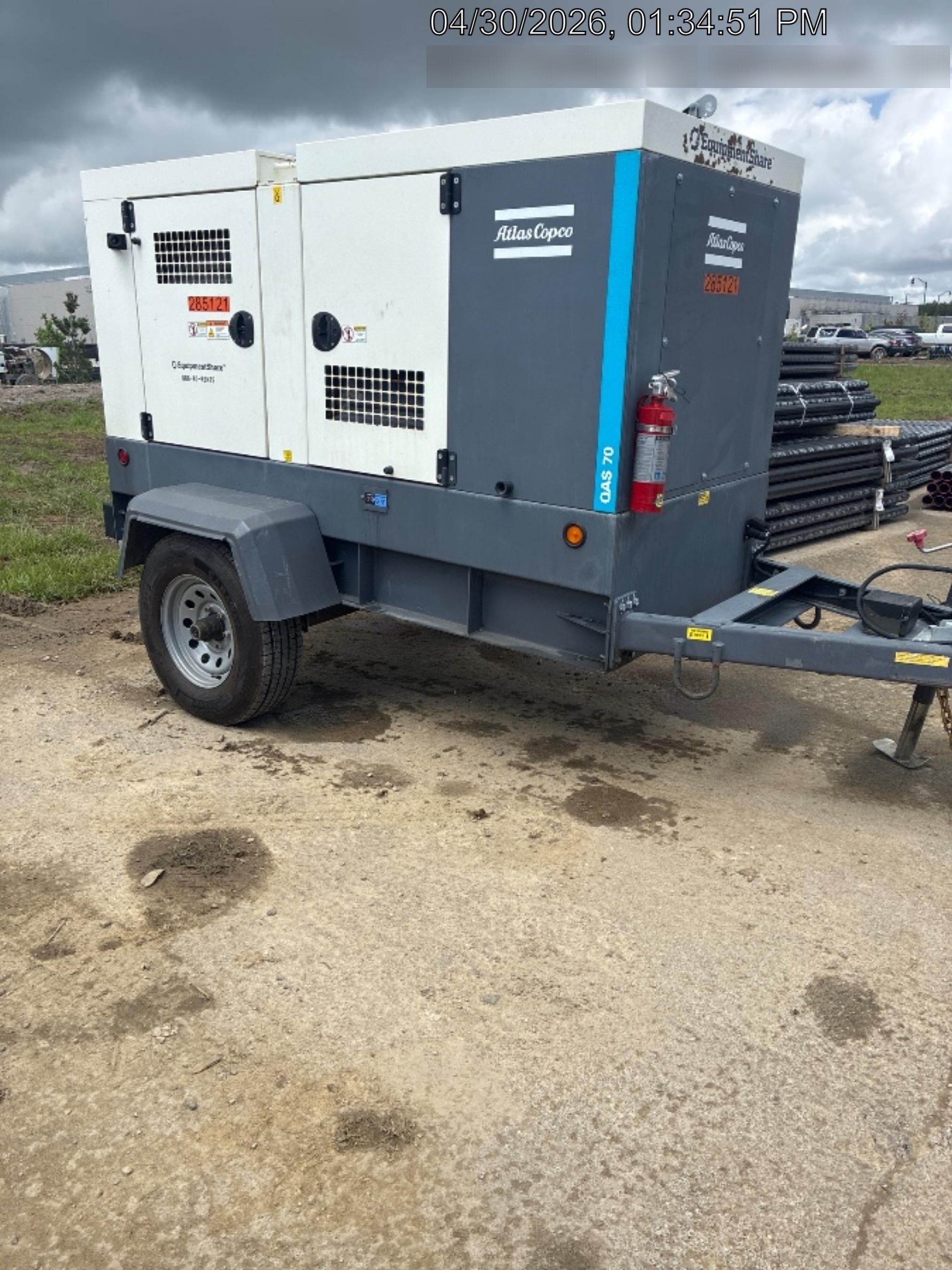 2022 ATLAS COPCO QAS 70