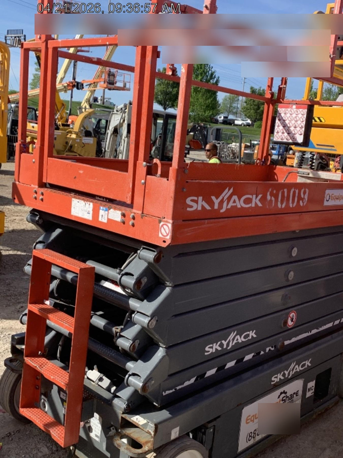 2017 Skyjack SJIII-4740 Skyjack SJ4740, Extended Warranty 5yr/5k hr