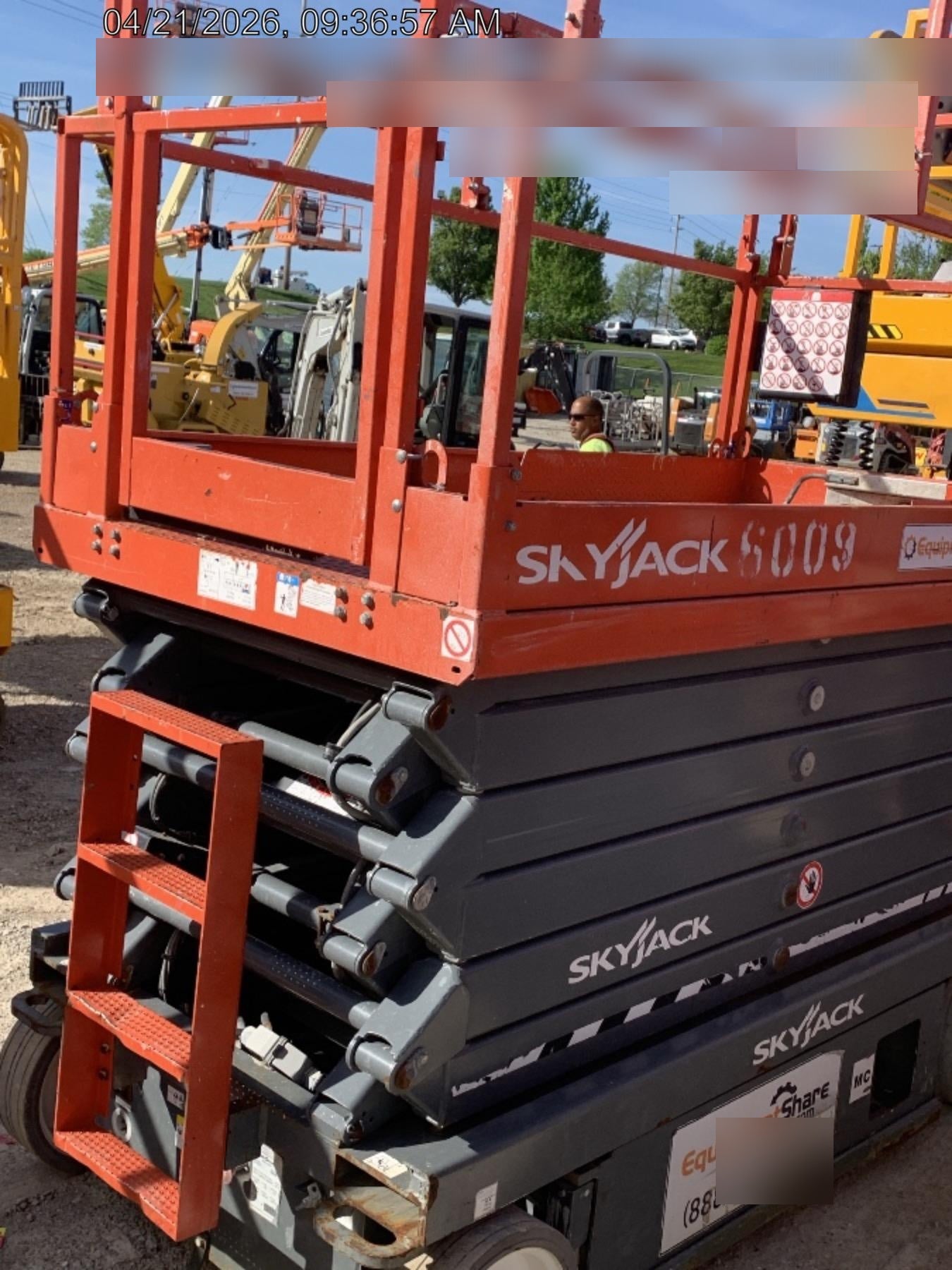 2017 Skyjack SJIII-4740 Skyjack SJ4740, Extended Warranty 5yr/5k hr