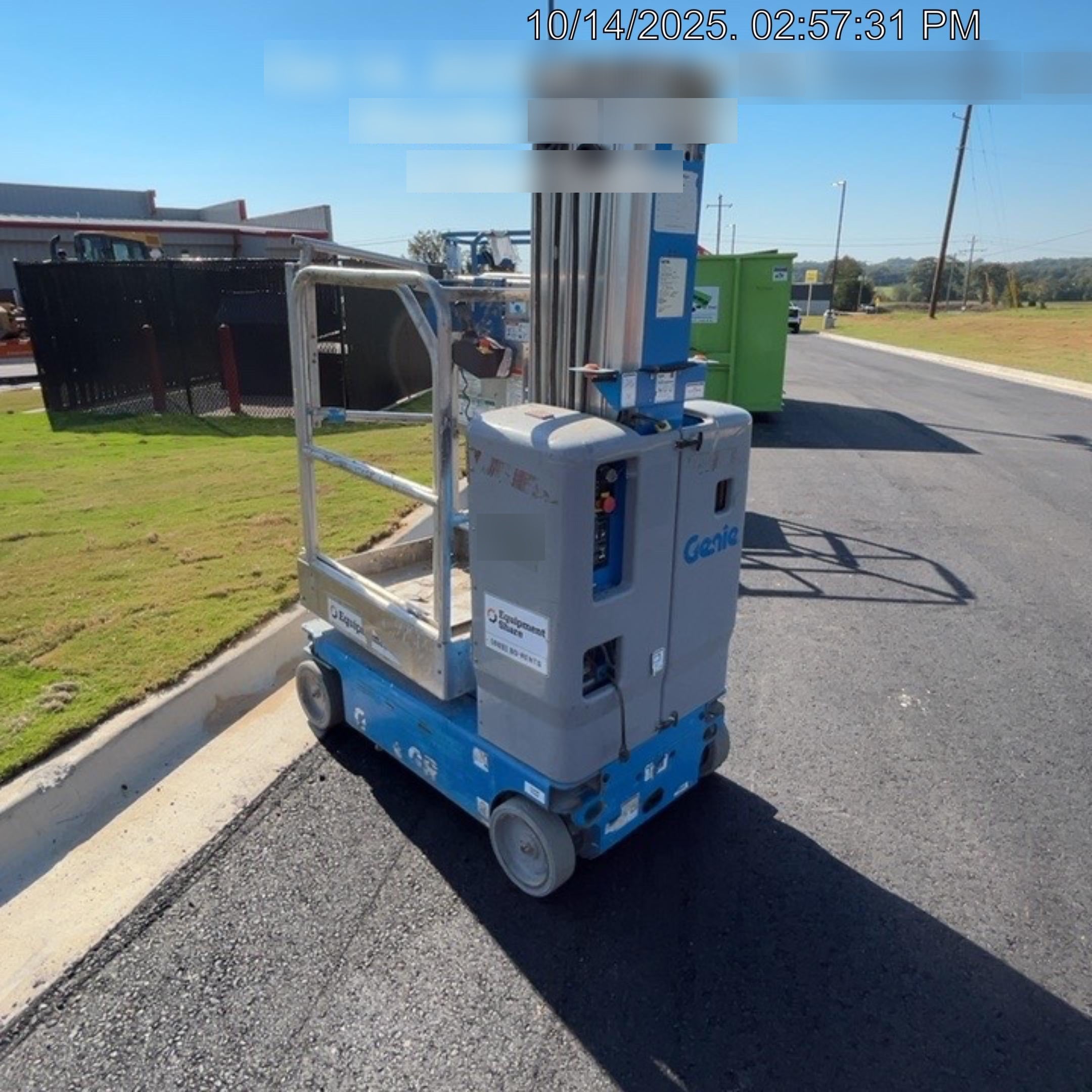 2019 GENIE GR-20