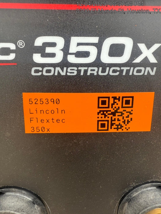 2025 LINCOLN ELECTRIC FLEXTEC 350X