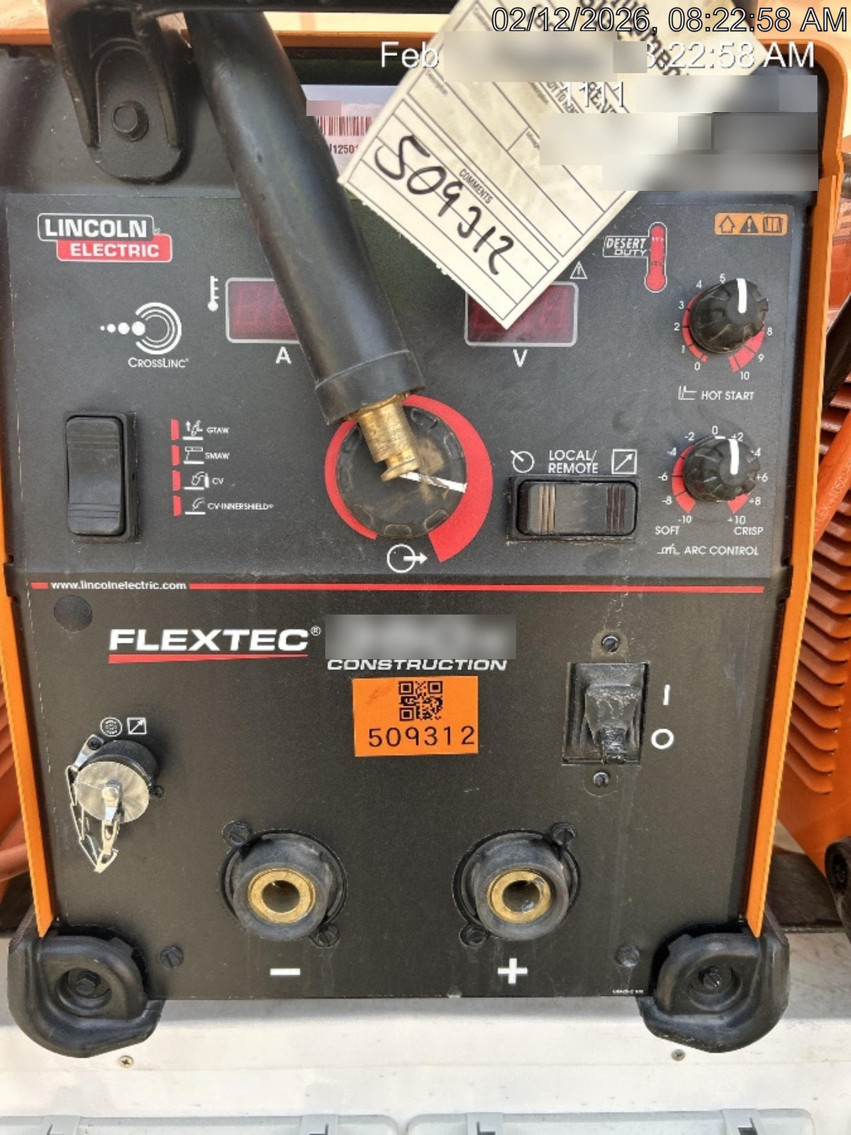 2025 LINCOLN ELECTRIC FLEXTEC 350X