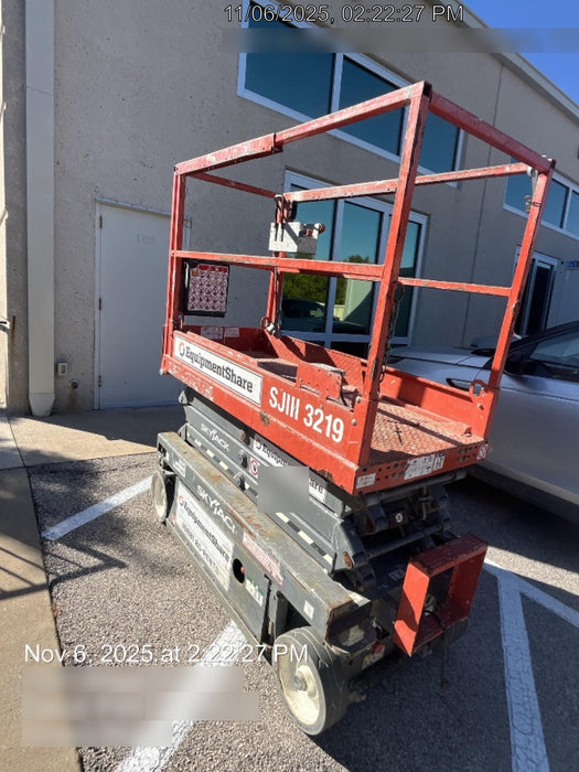 2019 Skyjack SJIII-3219 Standard Options, Trojan Batteries