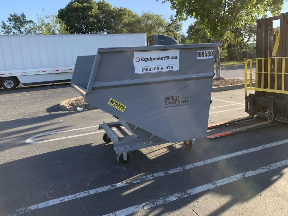 2021 GLOBAL 4cy Self-Dump Hopper w/Poly Caster Kit Global