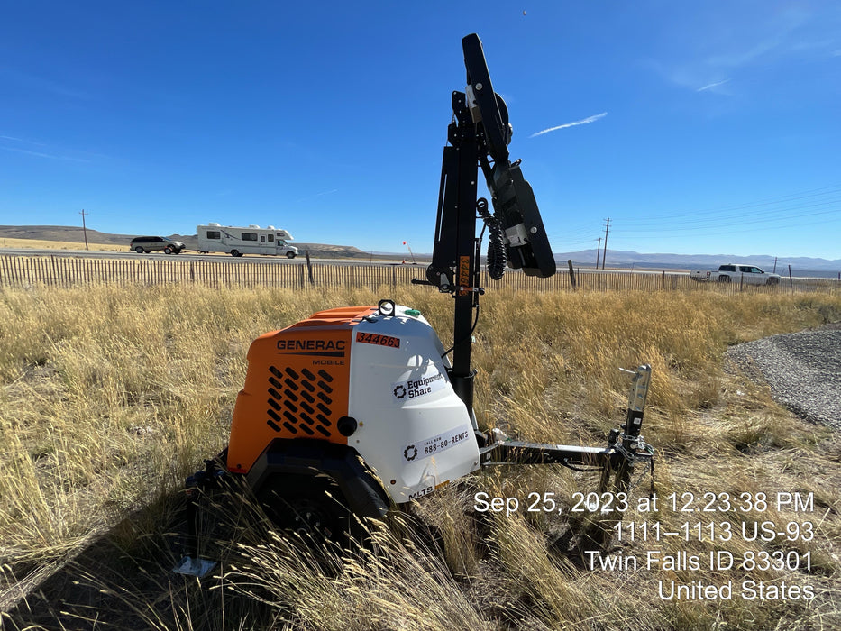 2023 Generac MLT2 Diesel, Flex Switch 120V Input, Powerzone Controller, (4) 320W LED Lights, 4kW Generator, 39.9 Gal Fuel Tank, 2" Ball, T3