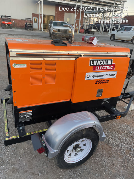 2022 Lincoln Electric LE400 Kubota V1505, Trlr, Cable Rack, Light Kit, ES Decals, T3