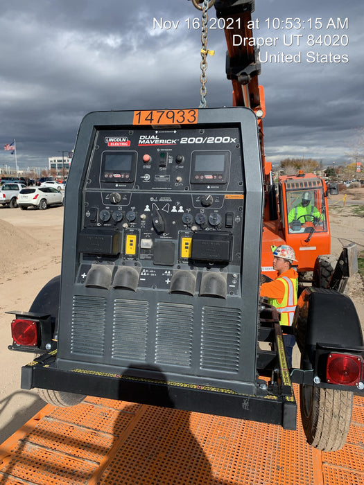 2021 Lincoln Electric Dual Maverick 200/200X Ready Pak 3 (includes trailer, cable rack, fender light kit)