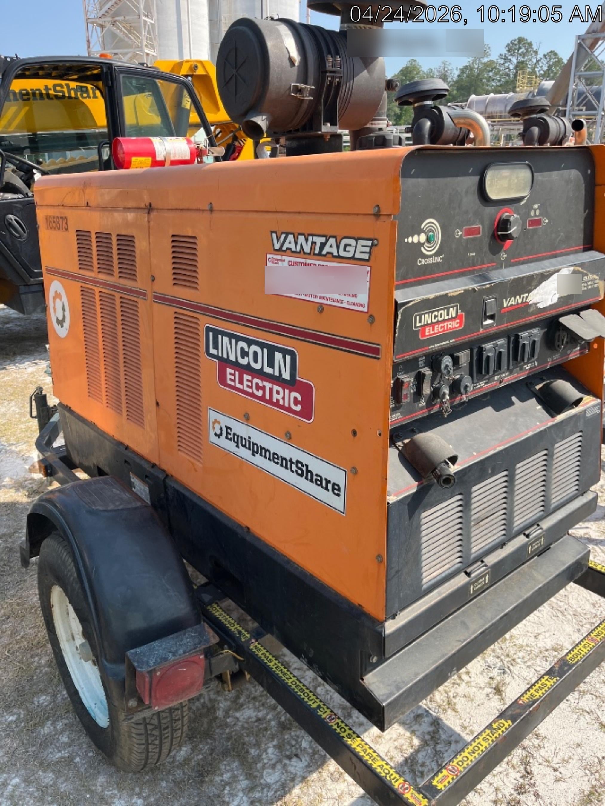 2021 Lincoln Electric Vantage 549X VANTAGE 549X READY-PAK 3 (EQUIPMENTSHARE)