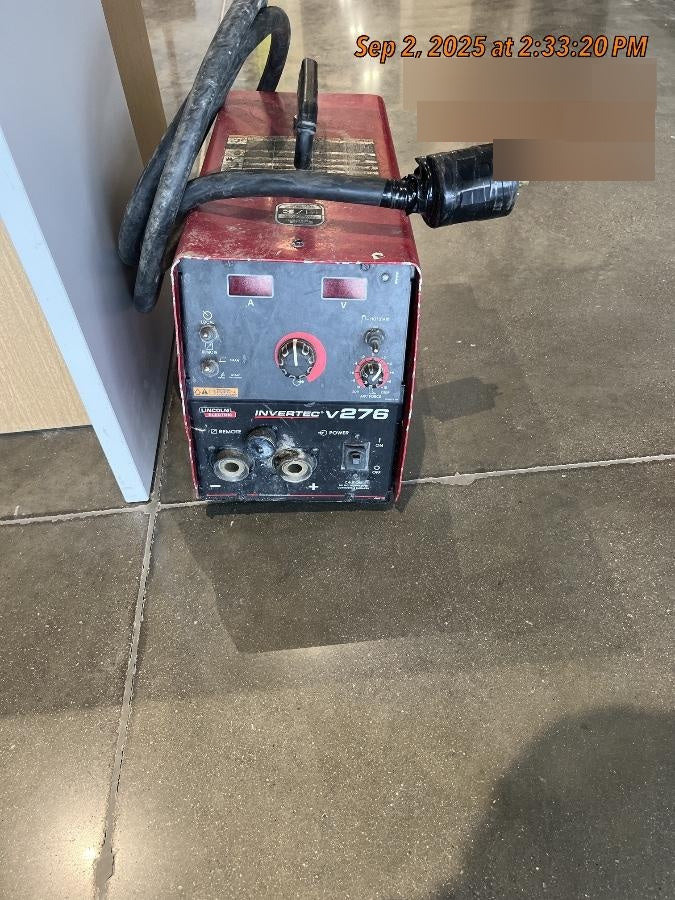 2021 LINCOLN ELECTRIC INVERTEC V276