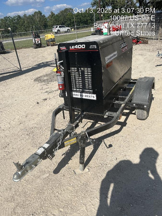 2024 Lincoln Electric LE400 Kubota V1505, Trlr, Cable Rack, Light Kit, ES Decals, T3