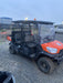 2022 Kubota RTV-X1140W-H Plastic Canopy, Windshield Acrylic Clear, LED Strobe Light, Wire Harness Kit, Back up Alarm