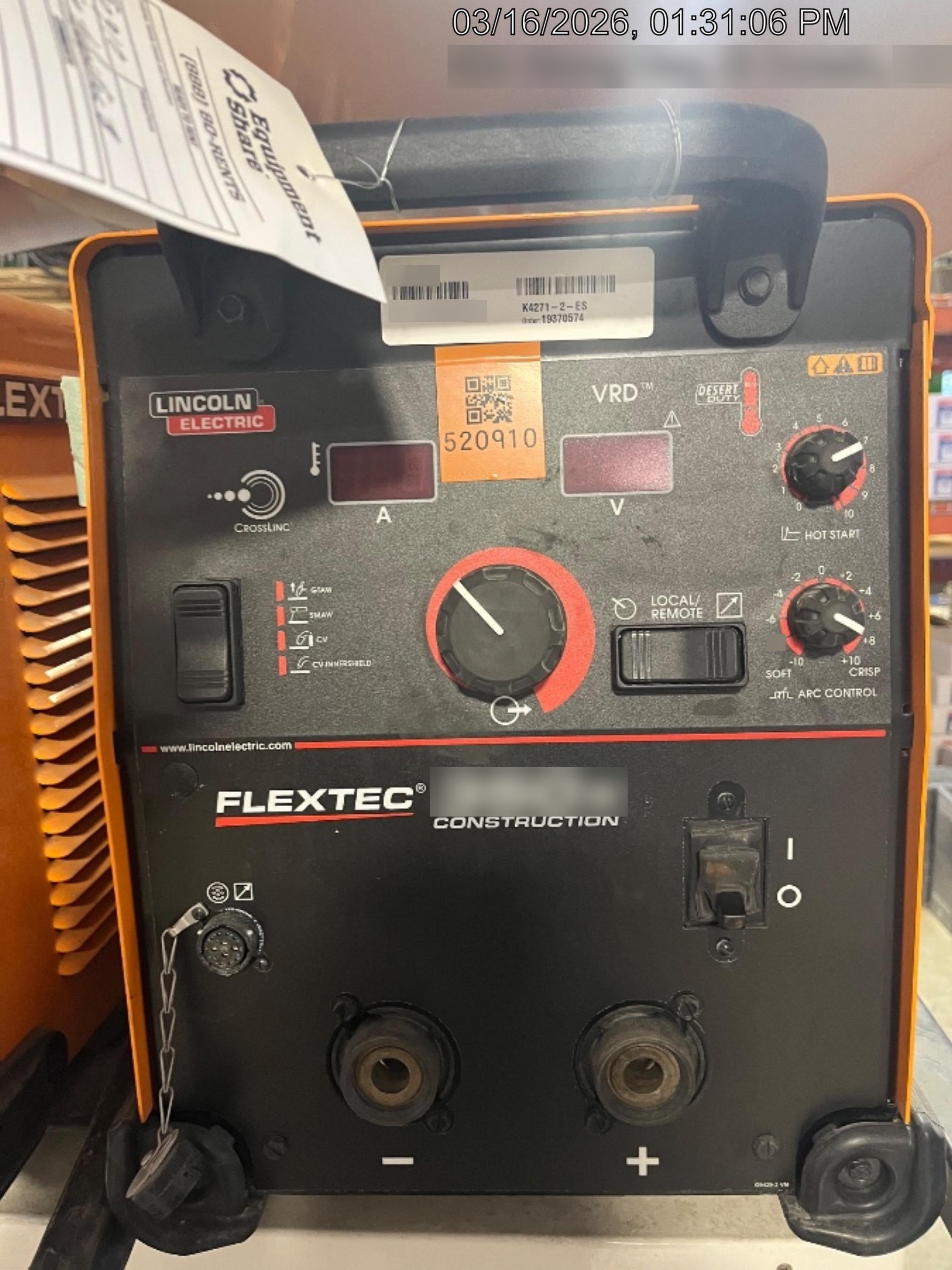 2025 LINCOLN ELECTRIC FLEXTEC 350X