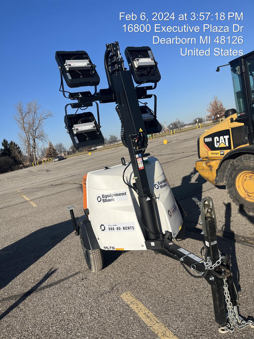 2023 Generac MLT2 Diesel, Flex Switch 120V Input, Powerzone Controller, (4) 320W LED Lights, 4kW Generator, 39.9 Gal Fuel Tank, 2" Ball, T3