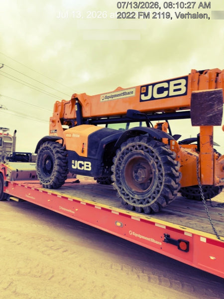 2020 JCB 512-56 Canopy, 74Hp, Solid Tires, Work Lights, Beacon, Aux Hydraulics, Back up Alarm, Lifting Eye, ES Decals