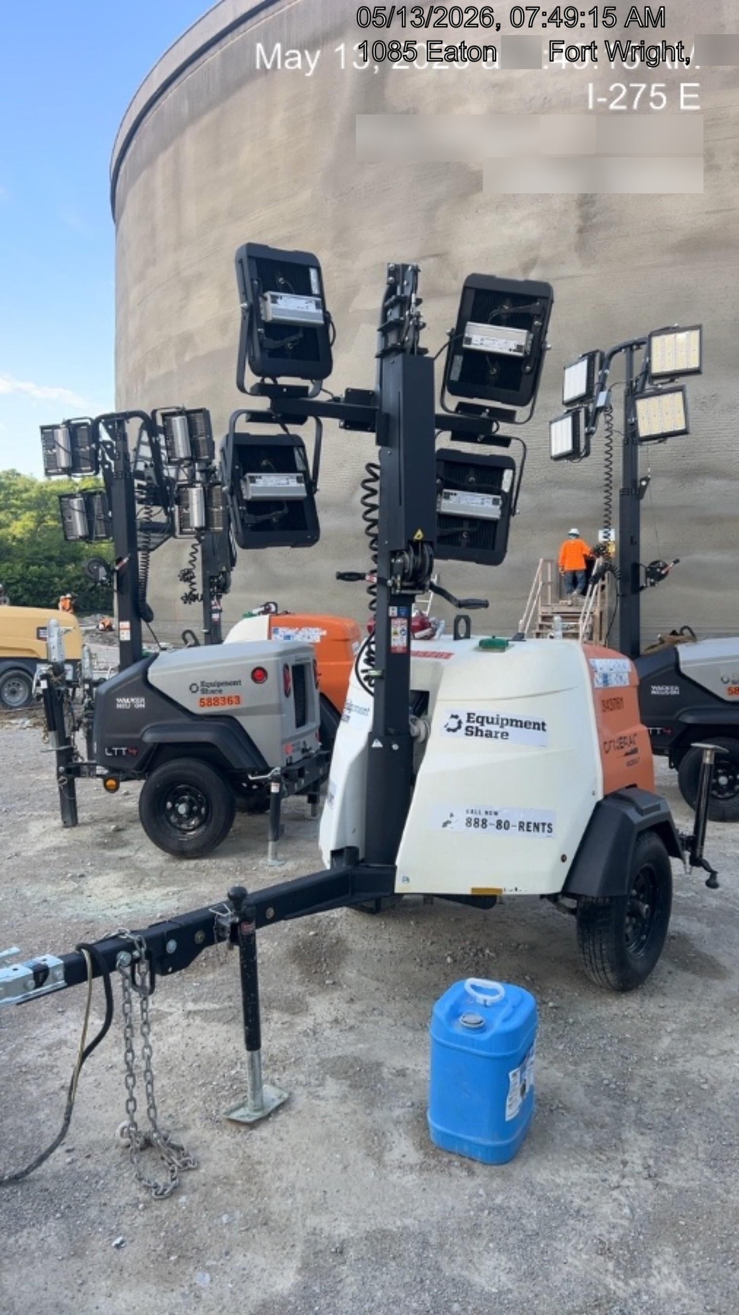 2023 Generac MLT2 Diesel, Flex Switch 120V Input, Powerzone Controller, (4) 320W LED Lights, 4kW Generator, 39.9 Gal Fuel Tank, 2" Ball, T3