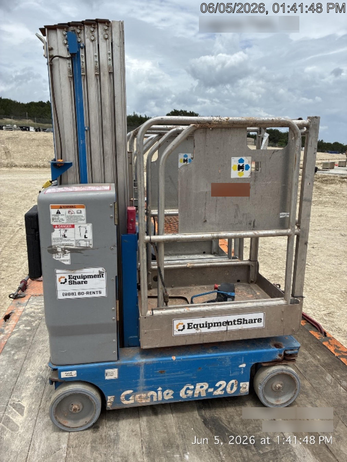 2020 GENIE GR-20