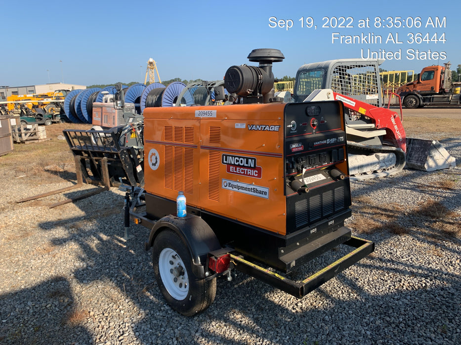 2022 Lincoln Electric Vantage 549X VANTAGE 549X READY-PAK 3