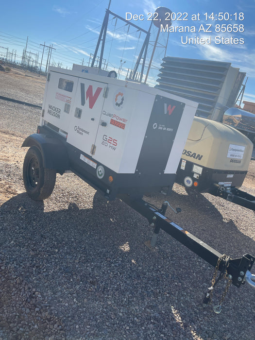 2022 WACKER NEUSON G25