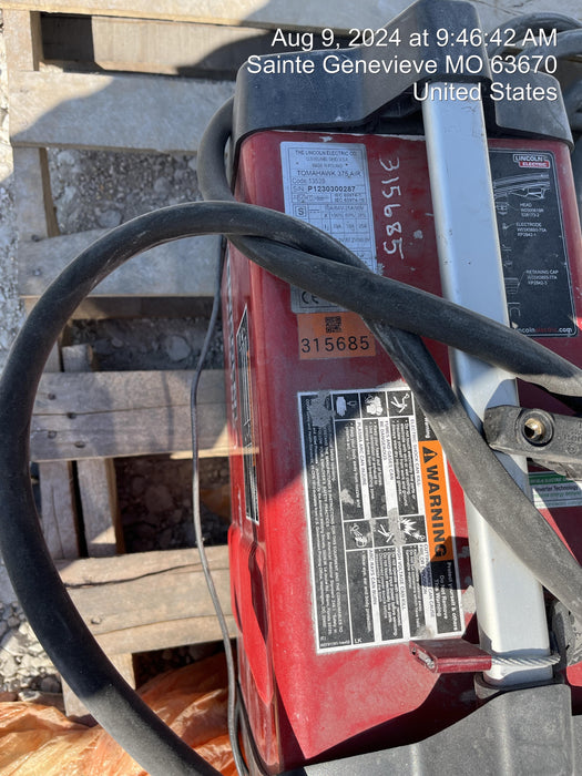 2023 LINCOLN ELECTRIC TOMAHAWK 375