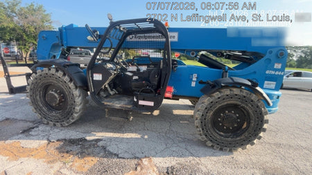 2018 Genie GTH-844 Genie GTH-844 w/ROPS, Work Lights, Solid Tires, RH Cab Mesh, Beacon, 60" Carriage and Forks