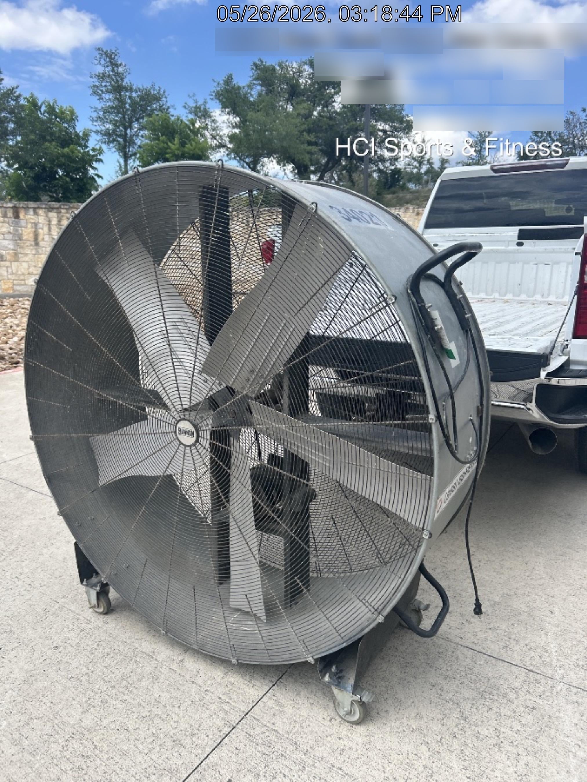 2019 BANNON 60" Industrial Fan