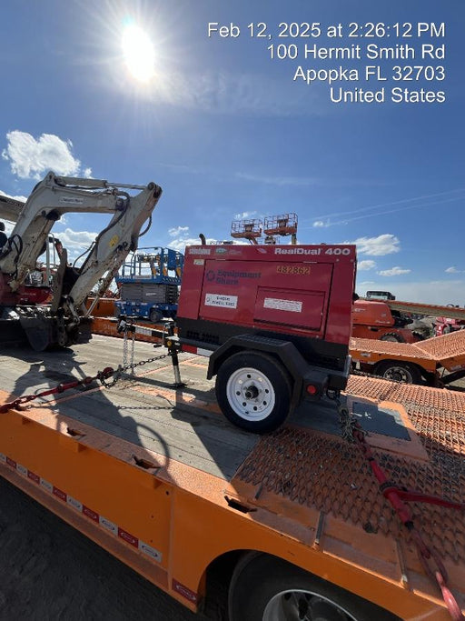 2024 Shindaiwa DGW400DML Kubota D902 Engine, 23 HP, Dual Op Welder, Wire, Arc, Droop Stick, Tig, and CC Stick Functionality, Simulphase, 3 Phase and 1 Phase Gen Output, Single Axle NB Trlr, Slr Trckl Chrg 12V 12W, Fire Ext, T3