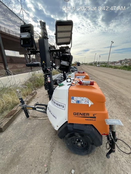 2024 Generac MLT2 Diesel, Flex Switch 120V Input, Powerzone Controller, 
(4) 320W LED Lights, 4kW Generator, 39.9 Gal Fuel Tank, 2" Ball, T3