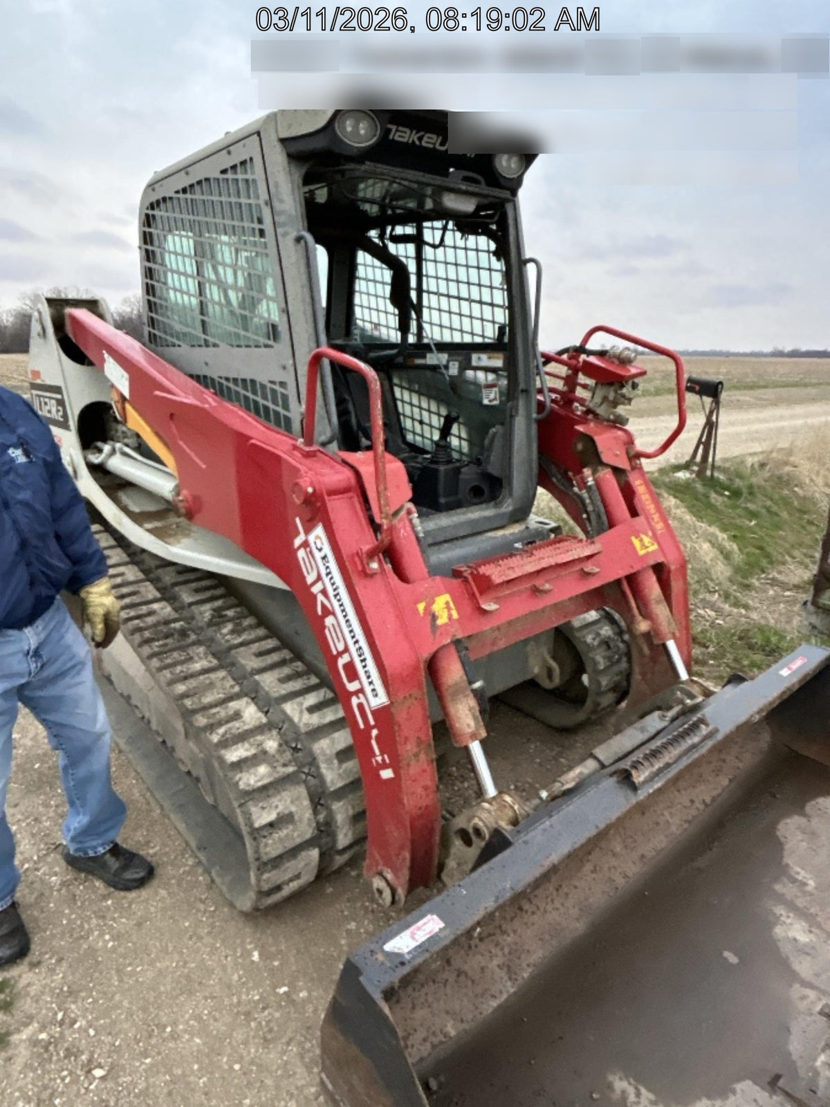 2020 Takeuchi TL12R2-CRR Cab/Heat/Air, Hydraulic QC, Ride Control