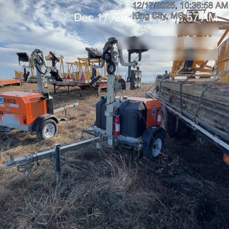 2024 Wanco WLTT-4MM4K Diesel, Deep Sea Controller, Shore Power Plug, Auto Start, (4) 350W LED Floodlights, 4kW Generator, 60 Gal Fuel Tank, 2" Ball, T3