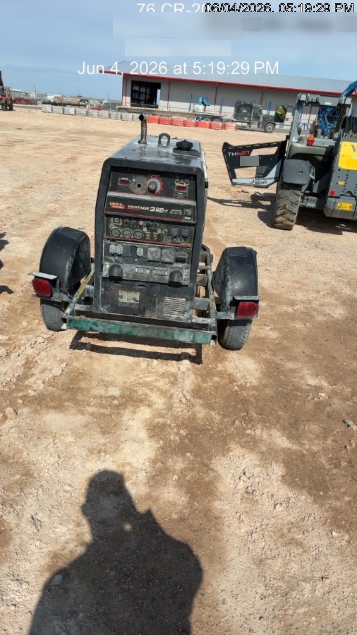 Lincoln Electric Vantage 322 Lincoln Vantage 322 Welder Ready Pak 3 - Vantage 322, Trailer