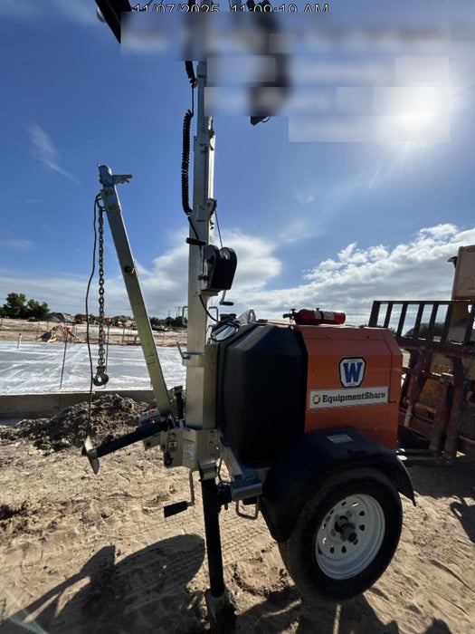 2023 Wanco WLTT-4MM4K Diesel, Deep Sea Controller, Shore Power Plug, Auto Start, (4) 350W LED Floodlights, 4kW Generator, 60 Gal Fuel Tank, 2" Ball, T3