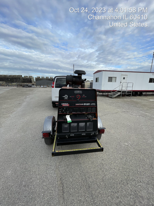 2022 Lincoln Electric Vantage 549X Crosslink Technology, Trailer Mounted, ES Decals, T3