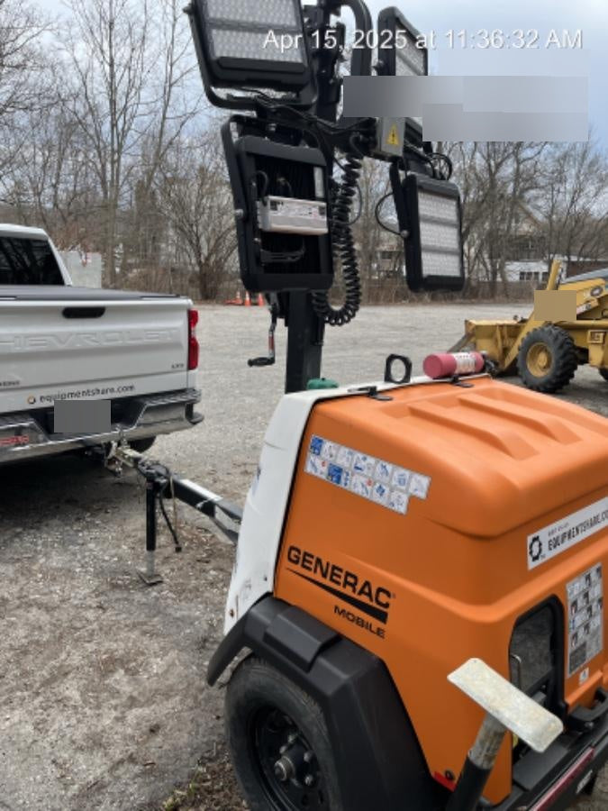 2023 Generac MLT2 Diesel, Flex Switch 120V Input, Powerzone Controller, (4) 320W LED Lights, 4kW Generator, 39.9 Gal Fuel Tank, 2" Ball, T3