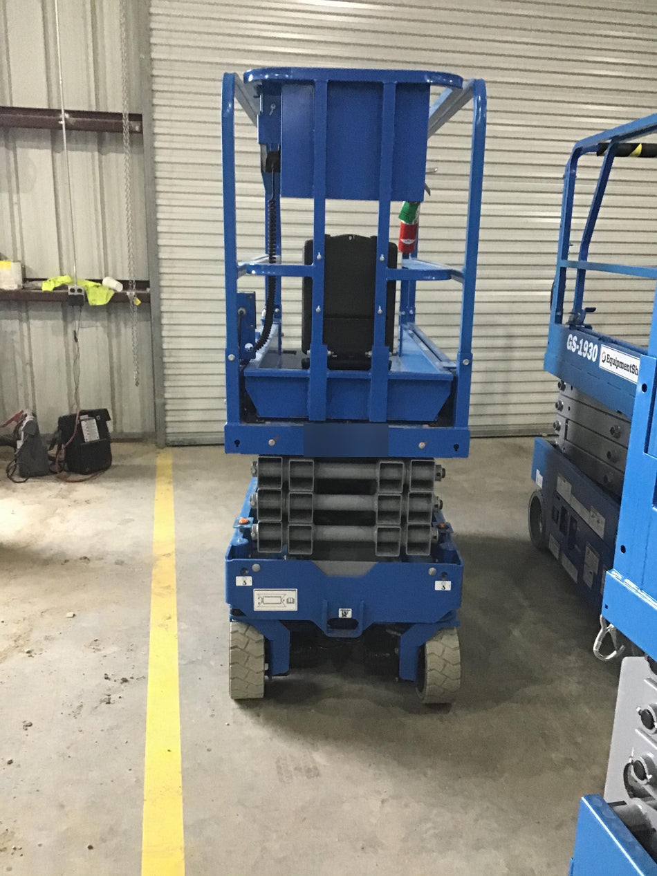 2019 Genie GS-1930 Fixed Rails with Chain Entry