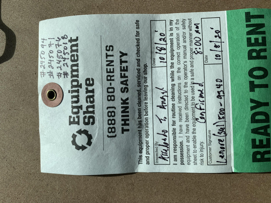 2019 Lincoln Electric Vantage 322 Ready-Pak 3, Two Wheel Trailer, Fender and Light Kit, Cable Rack