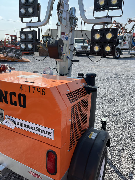 2024 Wanco WLTT-4MM4K Diesel, Deep Sea Controller, Shore Power Plug, Auto Start, (4) 350W LED Floodlights, 4kW Generator, 60 Gal Fuel Tank, 2" Ball, T3