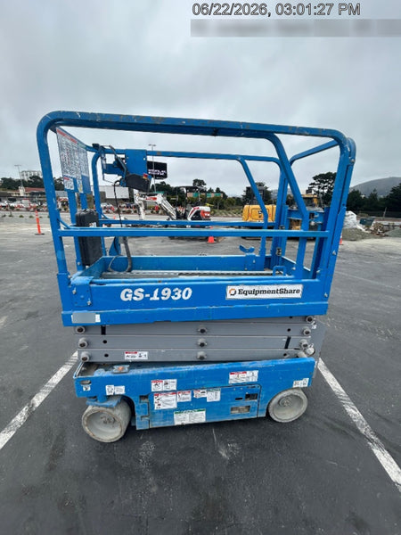 2019 Genie GS-1930 Half Height Swing Gate, 800W Inverter