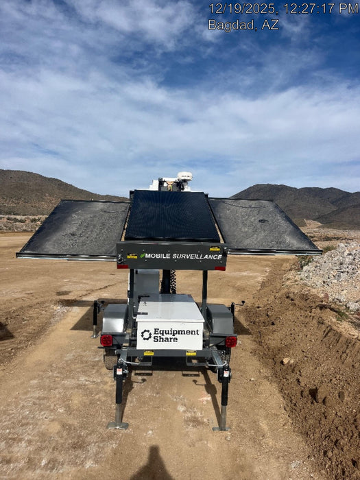 2025 NATIONAL SIGNAL Sunray Solar-Powered Mobile Integrator Tower